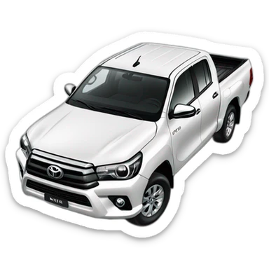 Toyota Hilux 2019 sticker