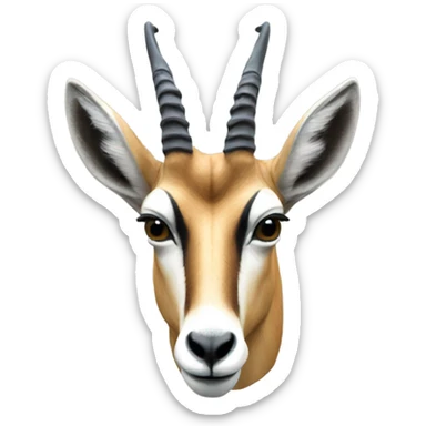 pronghorn antelope sticker