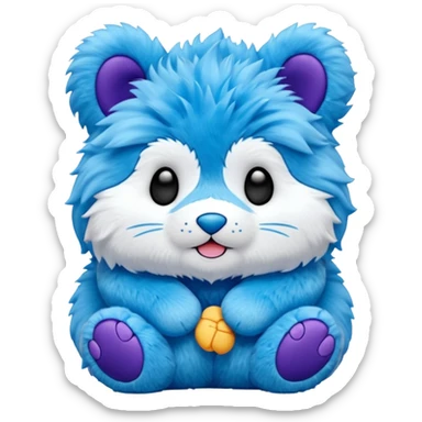 cool plushie sticker