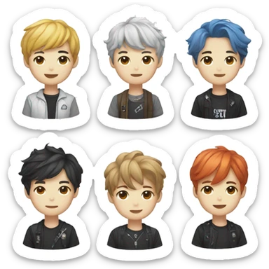 Logo del grupo de kpop astro  sticker