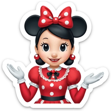 Minnie mouse  sticker