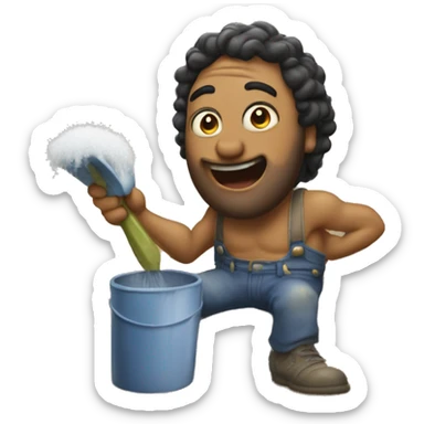 Wash your bum bum wash your bum bum wash the dirt away sticker