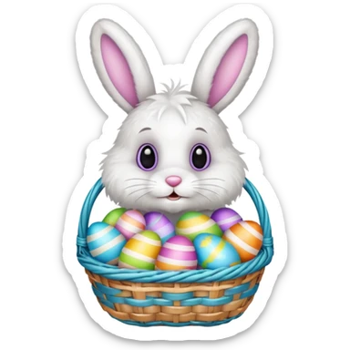 Easter Bunny sticker