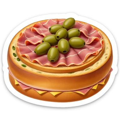Pan de jamon venezolano sticker
