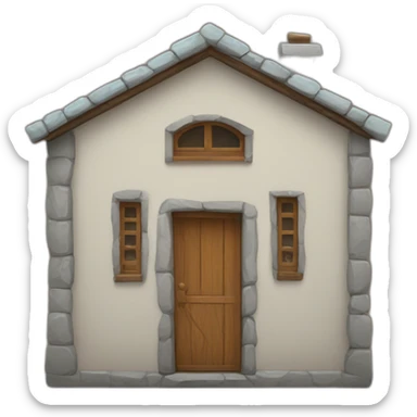 Un maison moche sticker