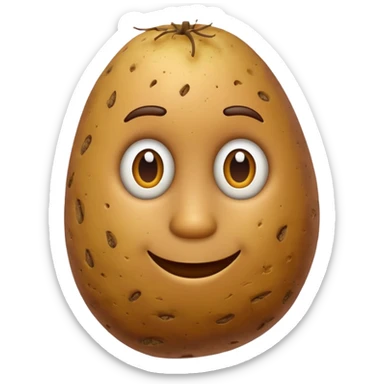 Potato sticker