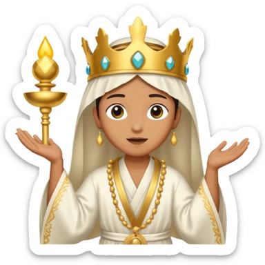 idol ceremony leader sticker