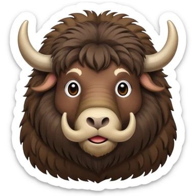 Musk Ox sticker