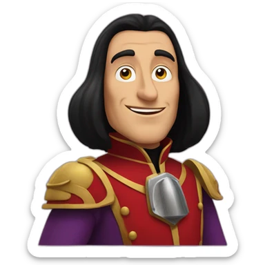 lord farquaad sticker