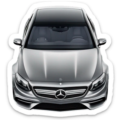 Mercedes-Benz S 63 AMG 2015 DARK GREY COLOR with number 222 IYI sticker