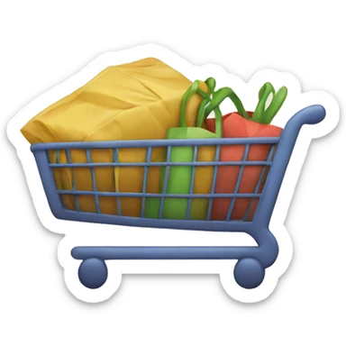 shopping sticker