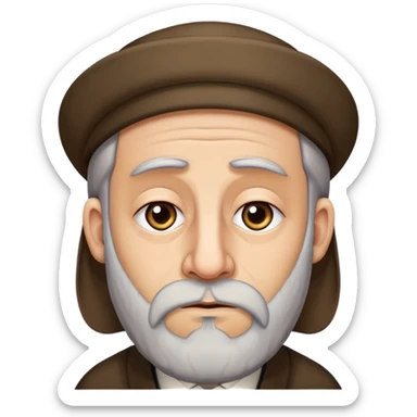israeli rabbi who is depressed sticker
