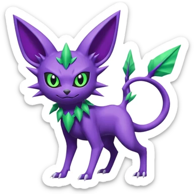 Sableye-Noibat-Espeon-fusion (full body) sticker