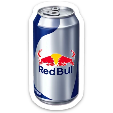Redbull can  sticker