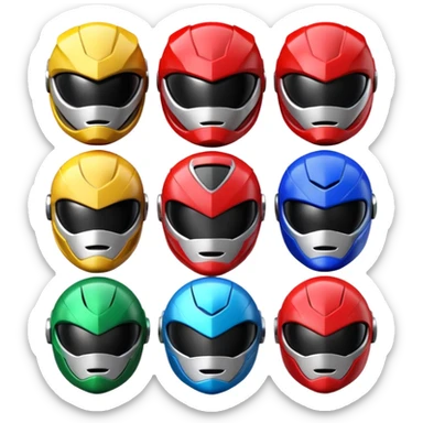 Power rangers sticker