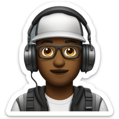 DJ web developer one of a kind sound sticker