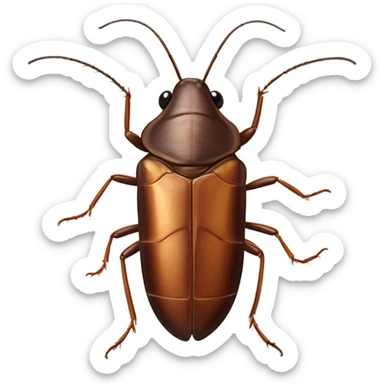 Cockroach sticker