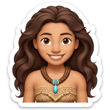 Moana from Disney sticker