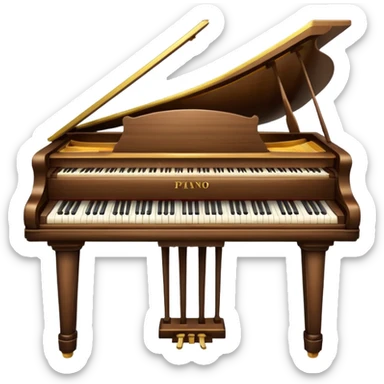 Piano sticker