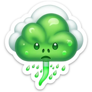 poisonous gas sticker