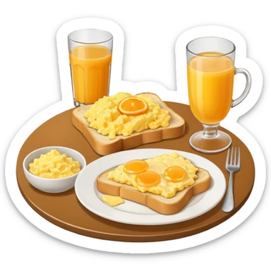 Café da manhã sticker