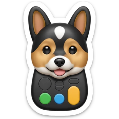 Dog clicker sticker