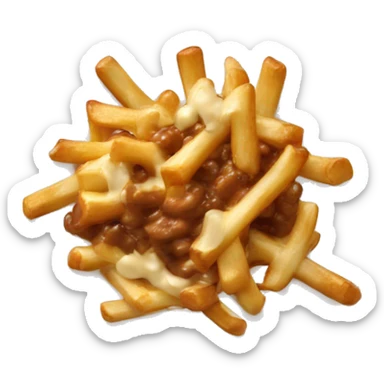 Poutine that eatsPutin who eats saSalad-eating poutine sticker