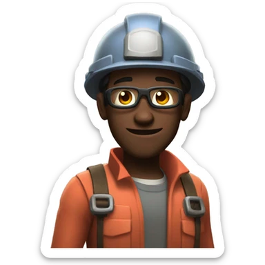 Engineer from Team Fortress 2  sticker