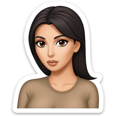 Kim kardashian sticker