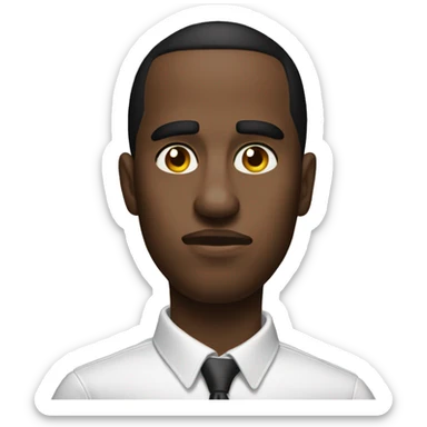 diddy smoldering  sticker