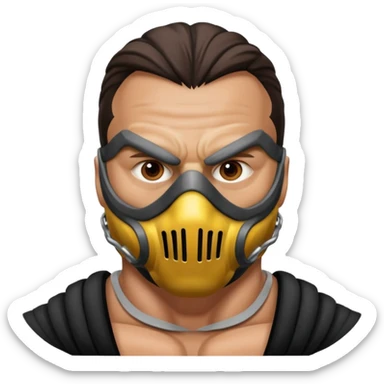Bane from batman sticker