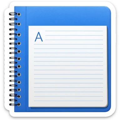 cuaderno que diga algebra sticker