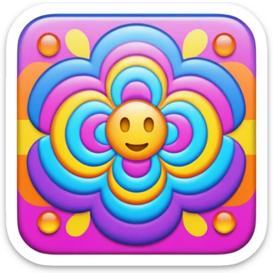 lsd acid square tab sticker