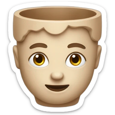 fait emoji b'une mini pot sticker