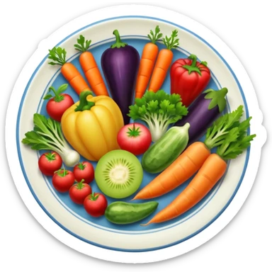 healthy food sticker