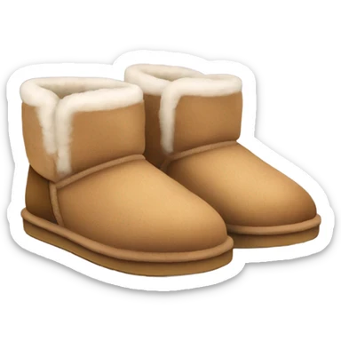 UGG slippers  sticker