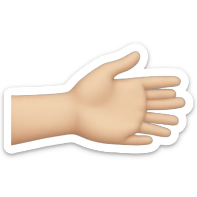 Hand to hand sticker
