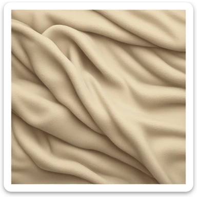 Beige cozy blanket sticker