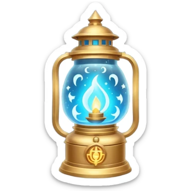 cosmic magic lantern object icon, floating lantern with arcane energy, swirling stars inside, glowing ancient runes, epic fantasy aura, 3D cartoon, mobile game icon style, centered, clean background, no text, no watermark
 sticker
