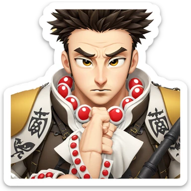 tears of a lone warrior sticker