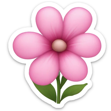 Pink flowers  sticker