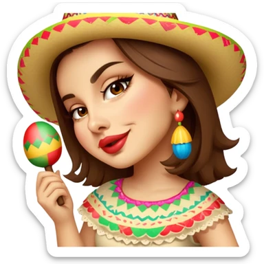 Meraca Musician sticker