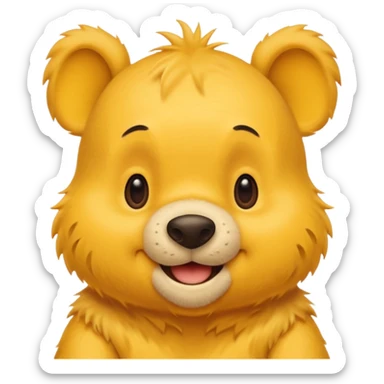 Cute Winnie the pooh sticker