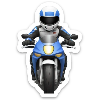 Motorbike Racing sticker