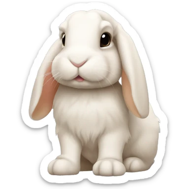 Lop Bunny sticker