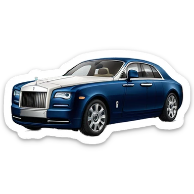 Rolls Royce car sticker