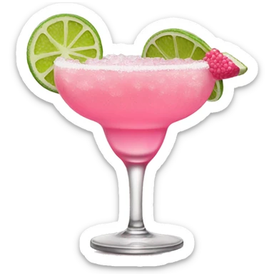 Pink margarita  sticker
