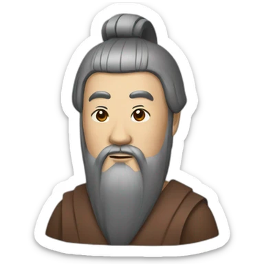 Confucius sticker