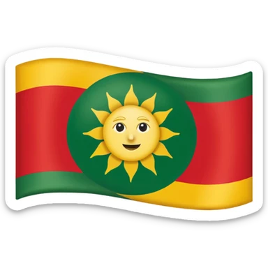 Kürdistan Flag sticker