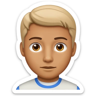 Barbie Ken Head sticker